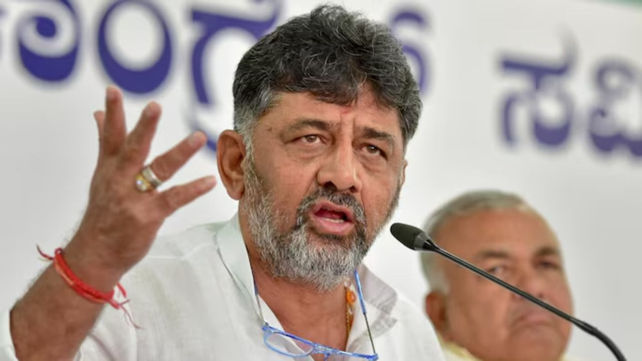 DK Shivkumar। Photo Credit: PTI