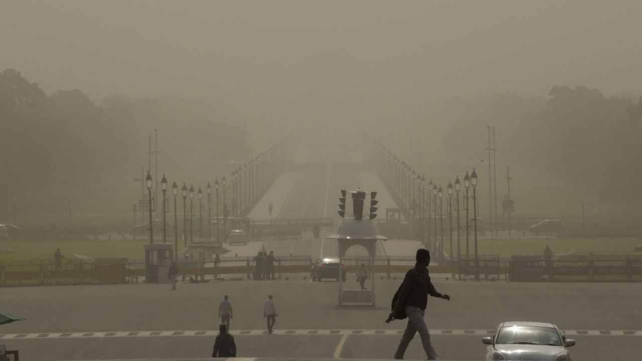 Delhi dust storm Where did it come from