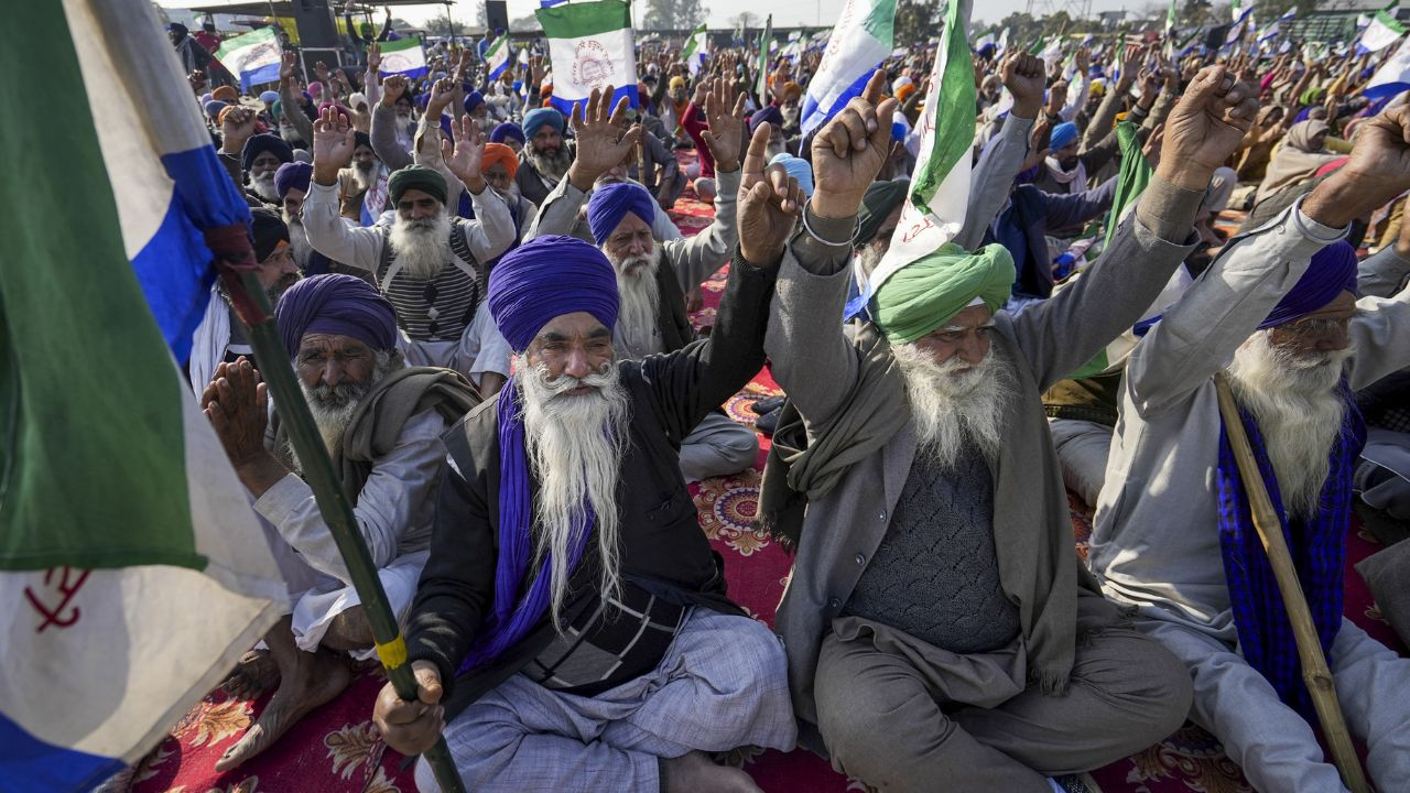 farmers protest