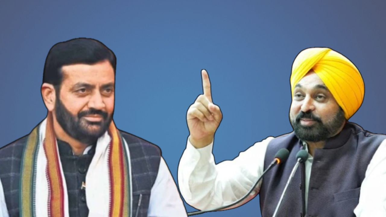 bhagwant mann and nayab singh saini