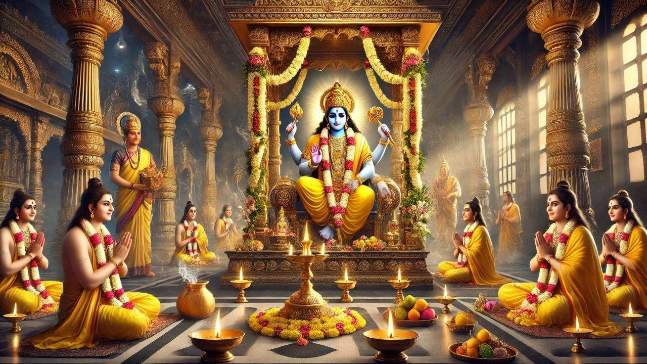 AI Image of Bhagwan Vishnu