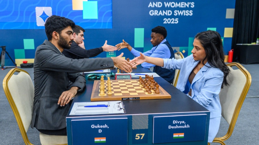 D Gukesh Divya Deshmukh