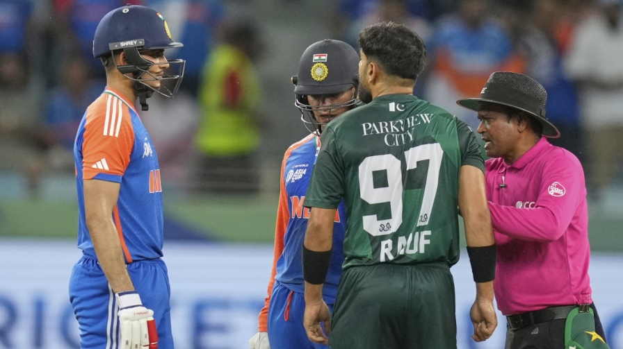 Abhishek Sharma Haris Rauf Fight