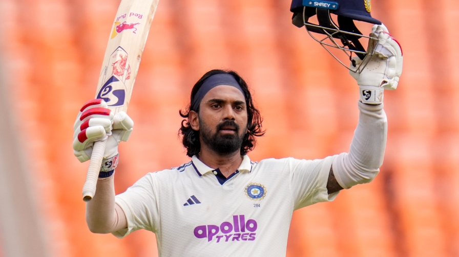 KL Rahul Century Celebration