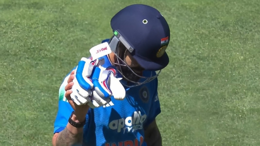 Virat Kohli Adelaide Gesture