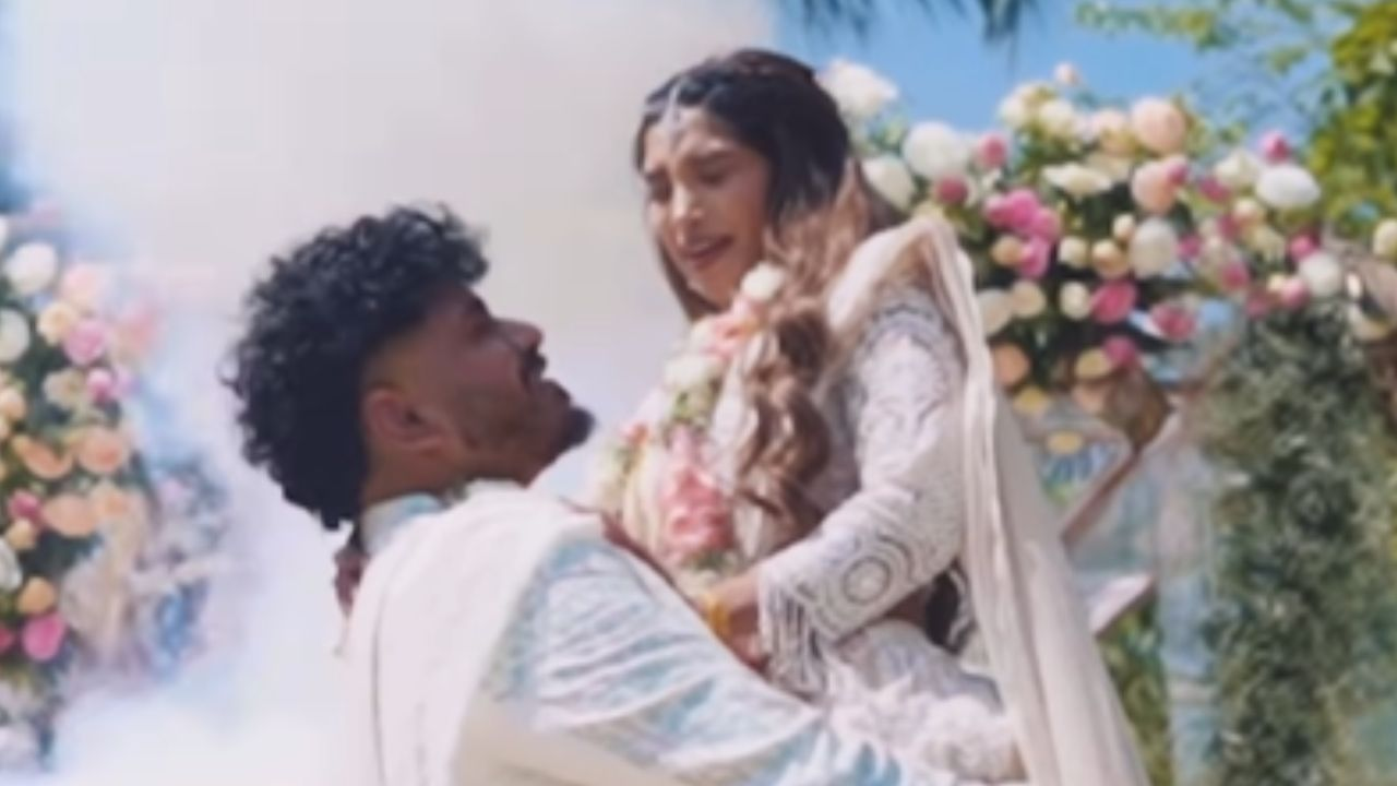 screenshot of marriage video । Photo Credit: Instagram/iaparadise