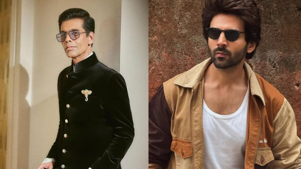 karan johar and kartik aaryan