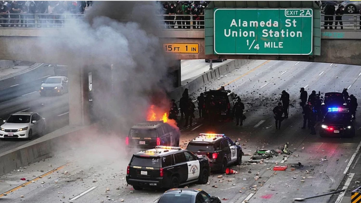 los angeles protest