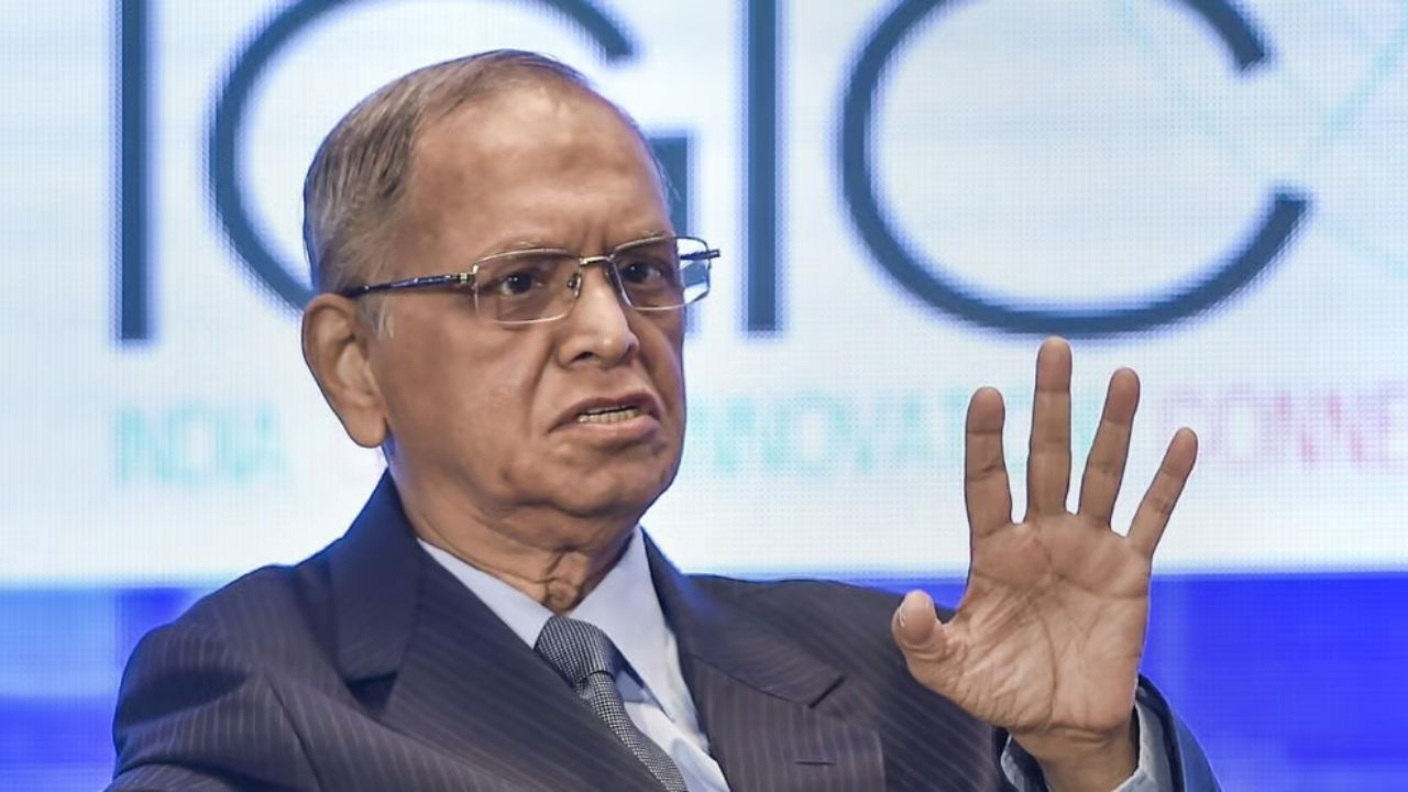Narayan Murthy PTI