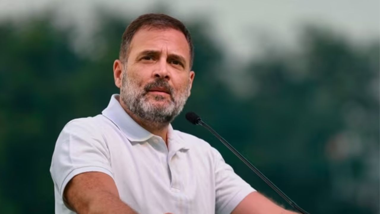 Congress Leader Rahul Gnadhi : Photo: PTI