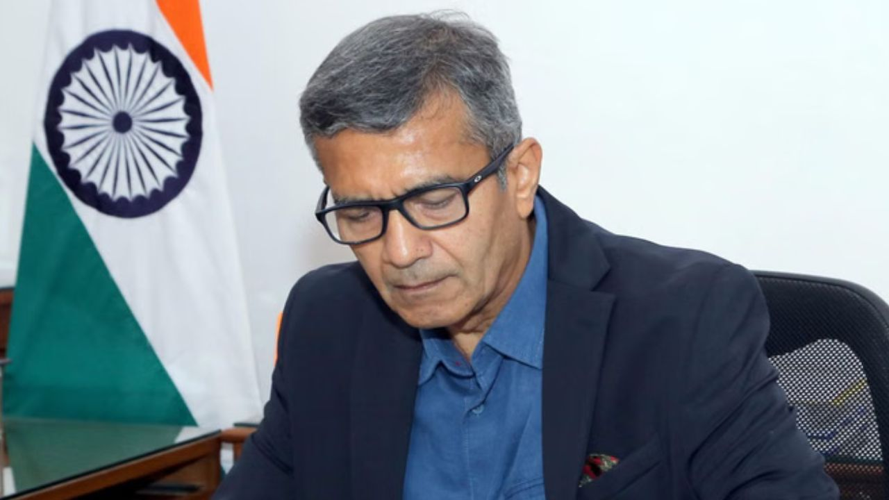 Defense Secretary Rajesh Kumar Singh.