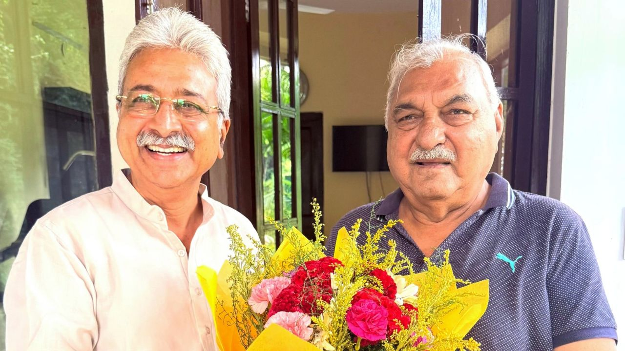 Rao Narendra Singh and Bhupinder Singh Hooda