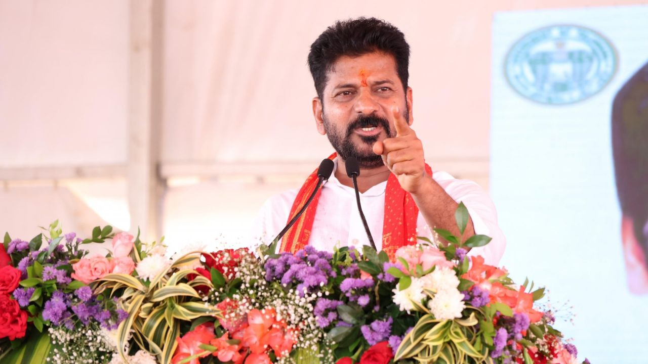 रेवंत रेड्डी । Photo Credit: PTI