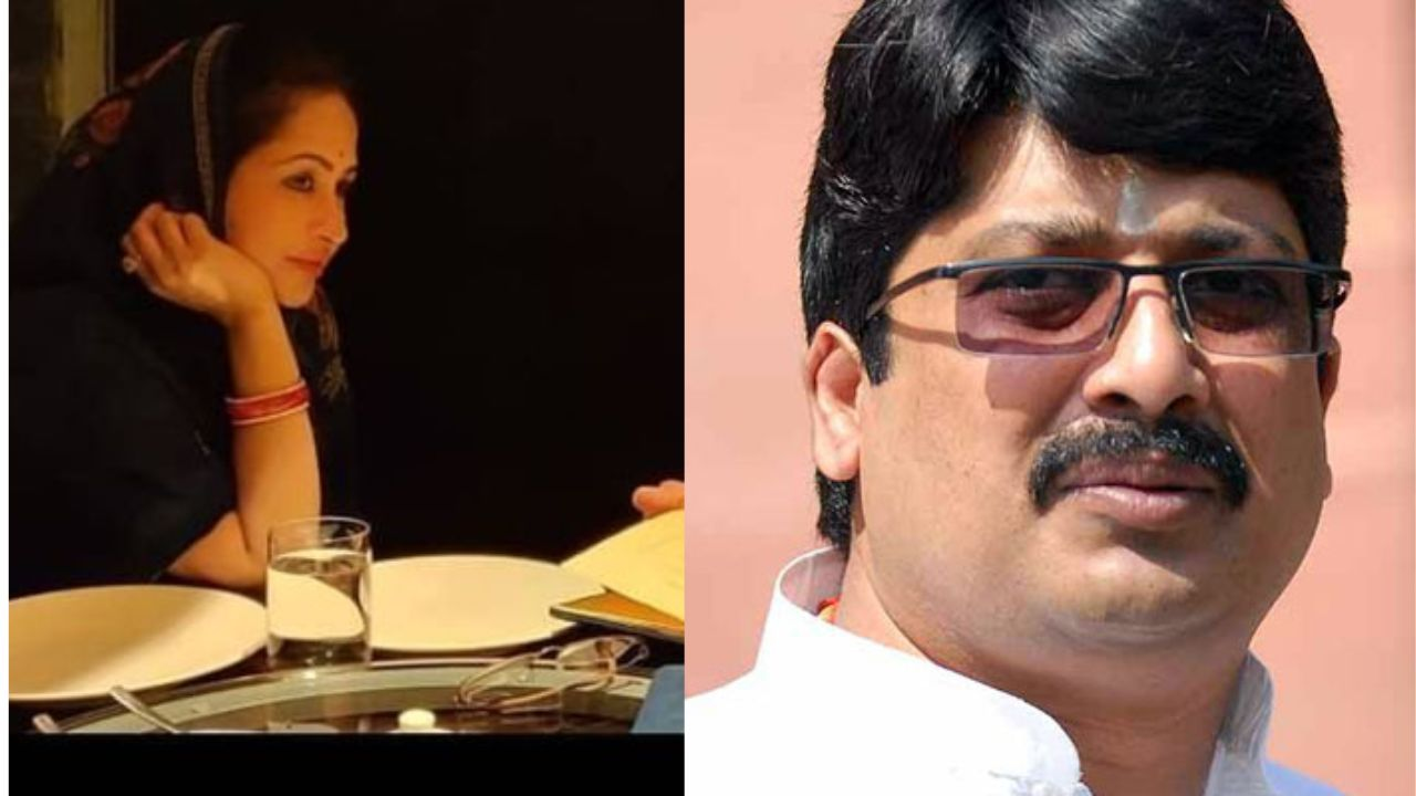 Raghu Raj pratp singh and her wife Bhanvi kumari singh