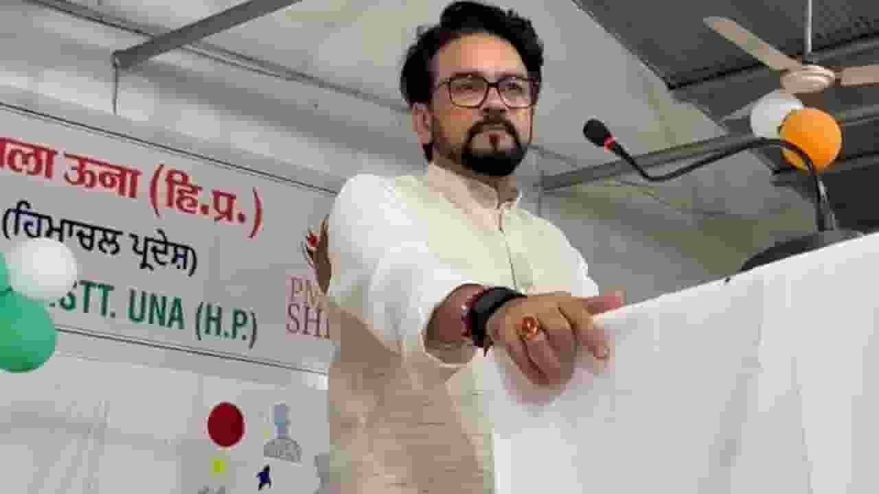 BJP leader Anurag Thakur.