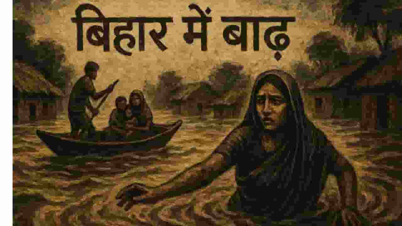 Flood problem in Bihar.