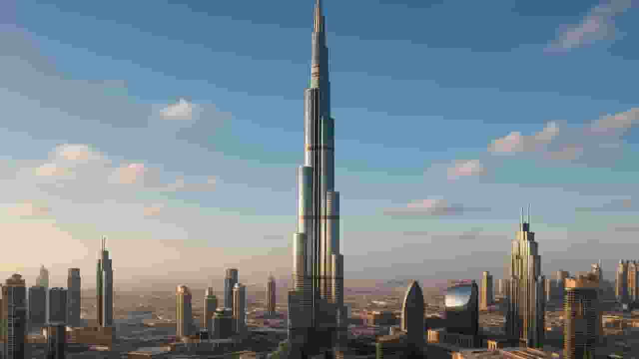 Burz Khalifa । Photo Credit: PTI