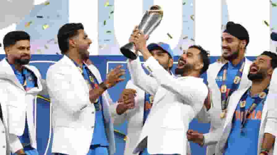 Champions Trophy White Jacket