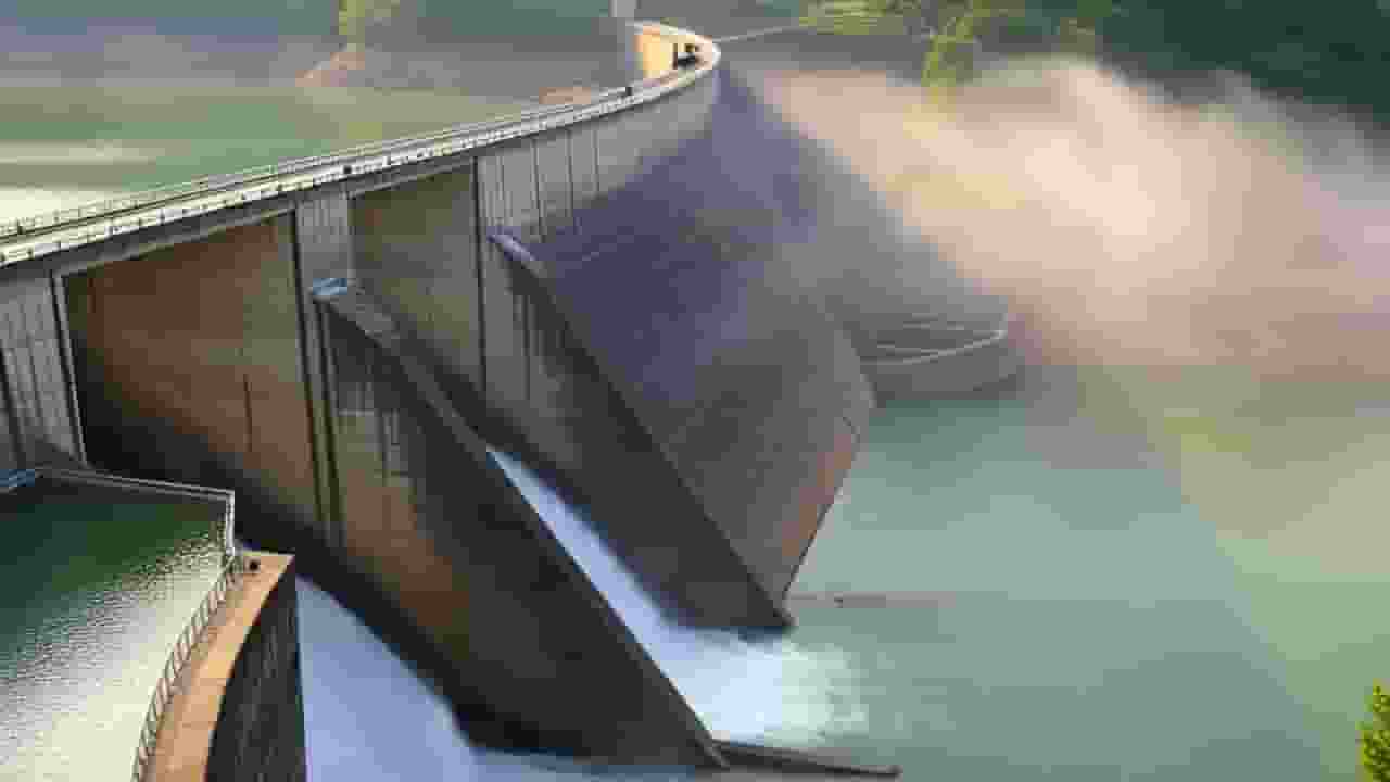 Dam  AI image