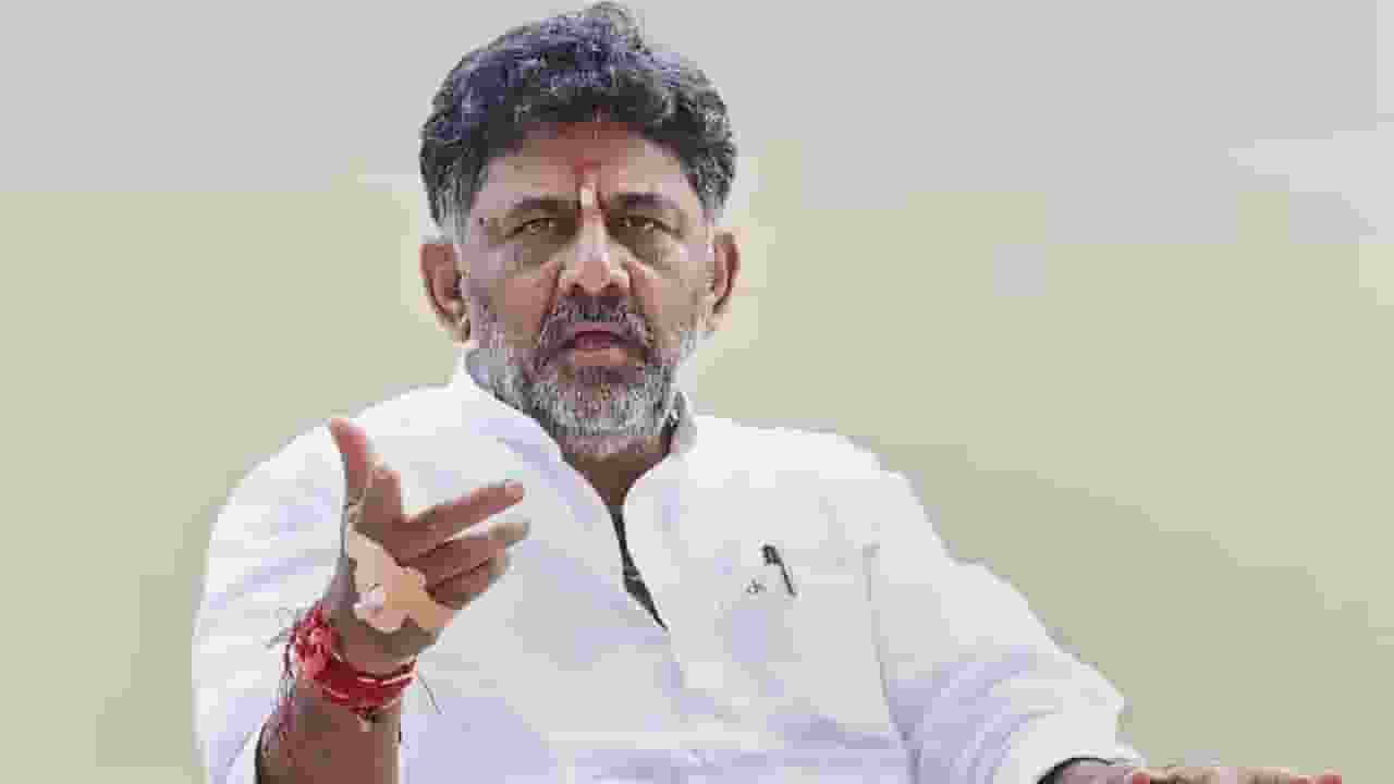 Deputy CM DK Shivakumar.