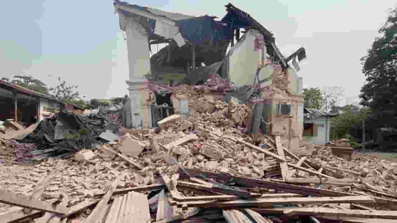 Representational Image of earthquake । Photo Credit: PTI