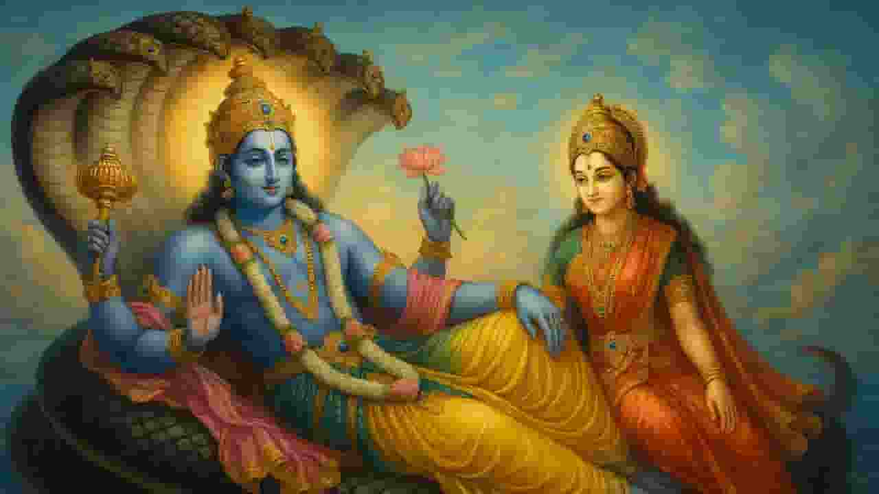 Ai Image of Bhagwan Vishnu