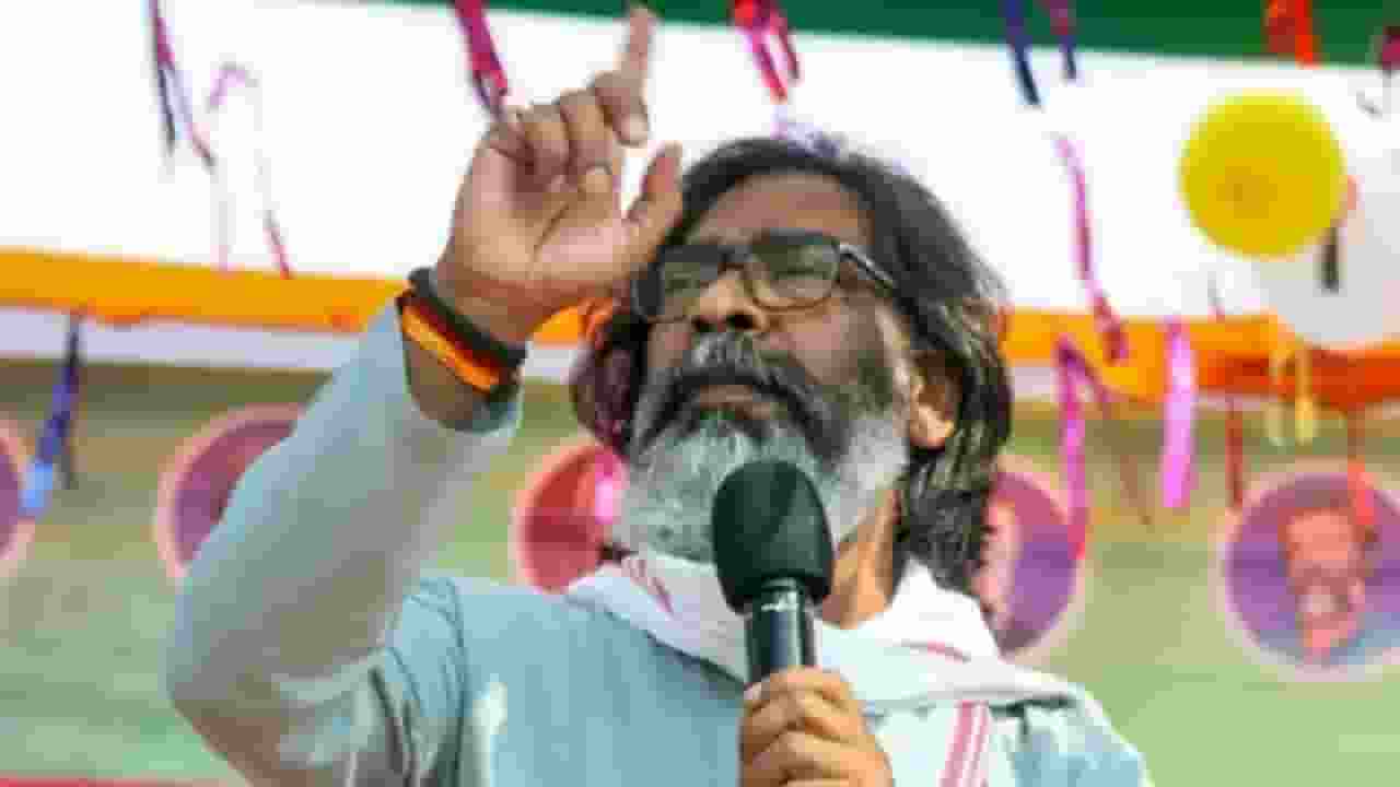 Hemant Soren : Photo - PTI