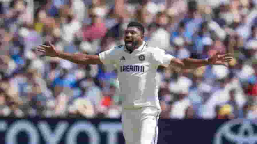 Mohammed Siraj Celebration