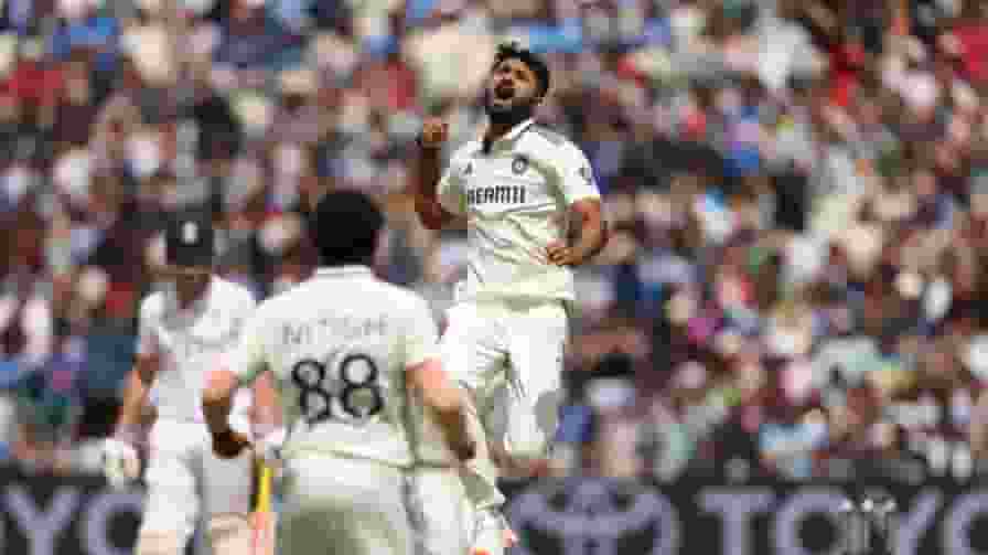 Akash Deep Celebration
