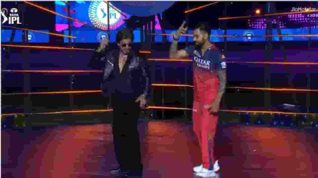 Shahrukh Khan and Virat Kohli