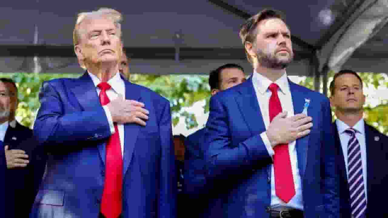 Donald Trump and JD Vance.