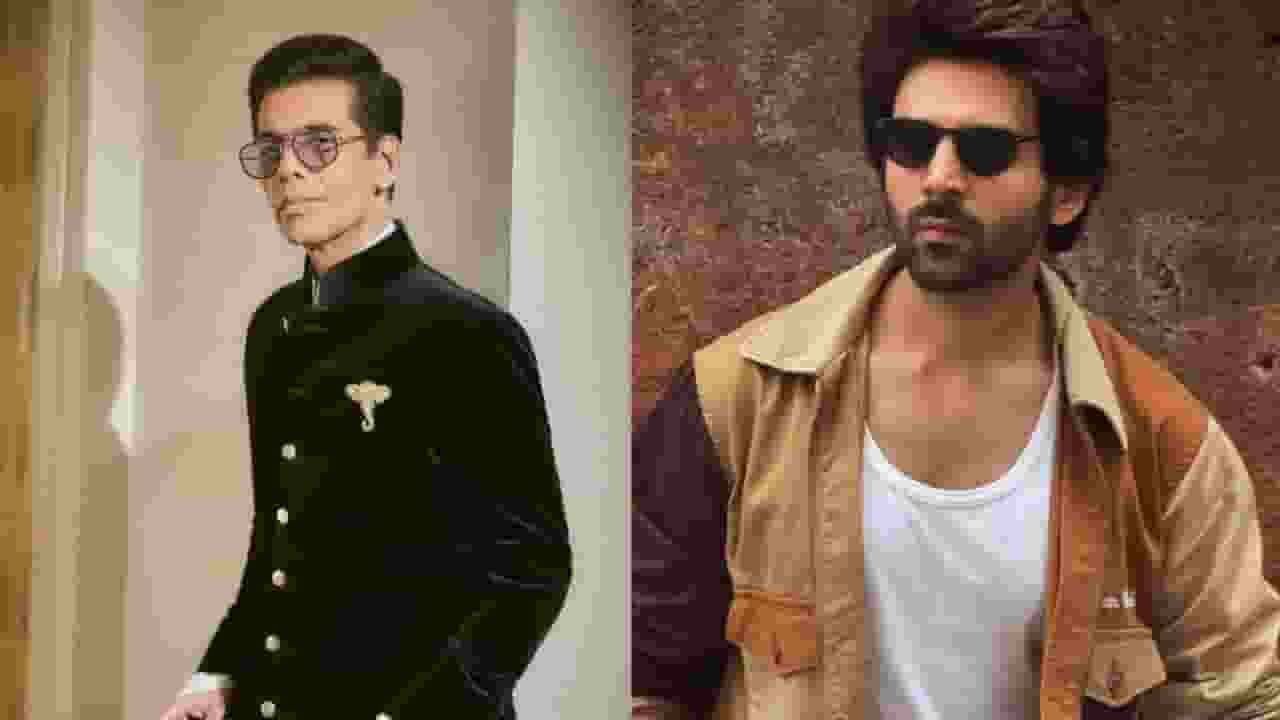 karan johar and kartik aaryan