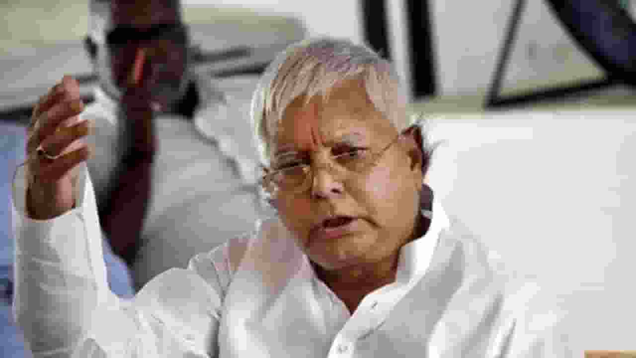 Lalu pradad yadav । Photo Credit: PTI
