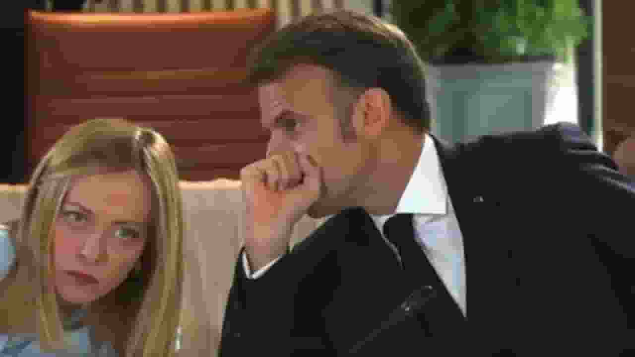 Giorgia Meloni Rolls Eyes video viral 