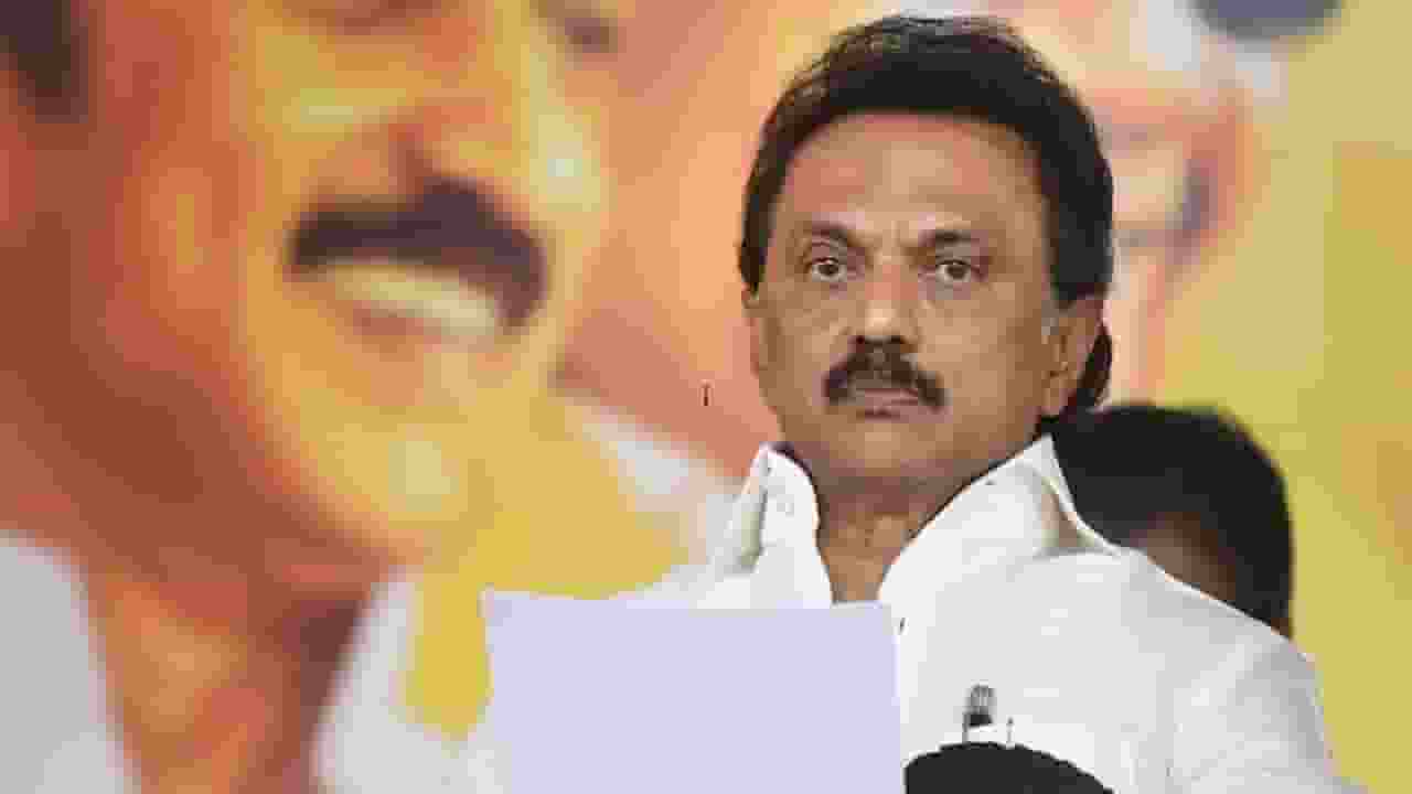 MK Stalin । Photo Credit: PTI