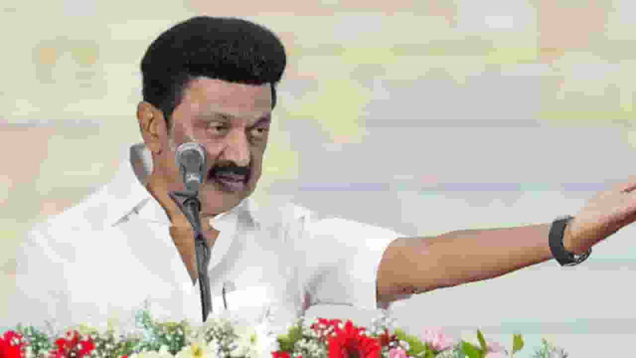 MK Stalin.