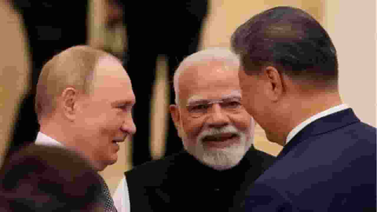 Modi Xi and Putin