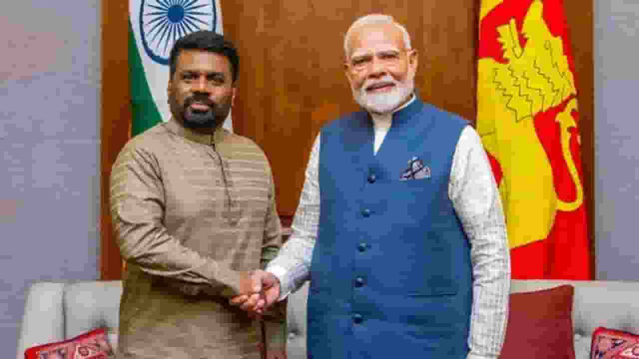 Narendra Modi and Disanayake