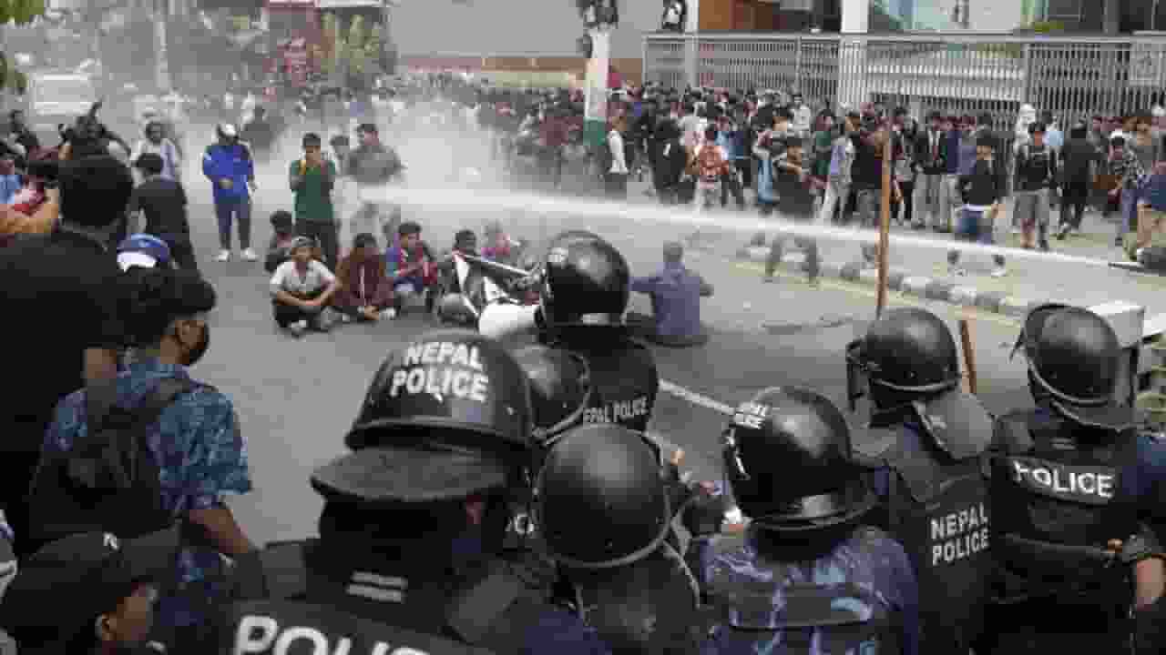 nepal protest