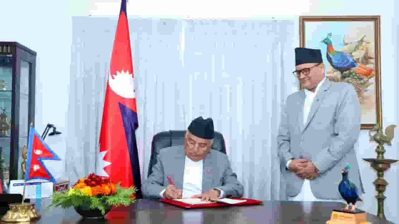 Ramchandra Paudel । Photo Credit: X/@RcPaudelNepal