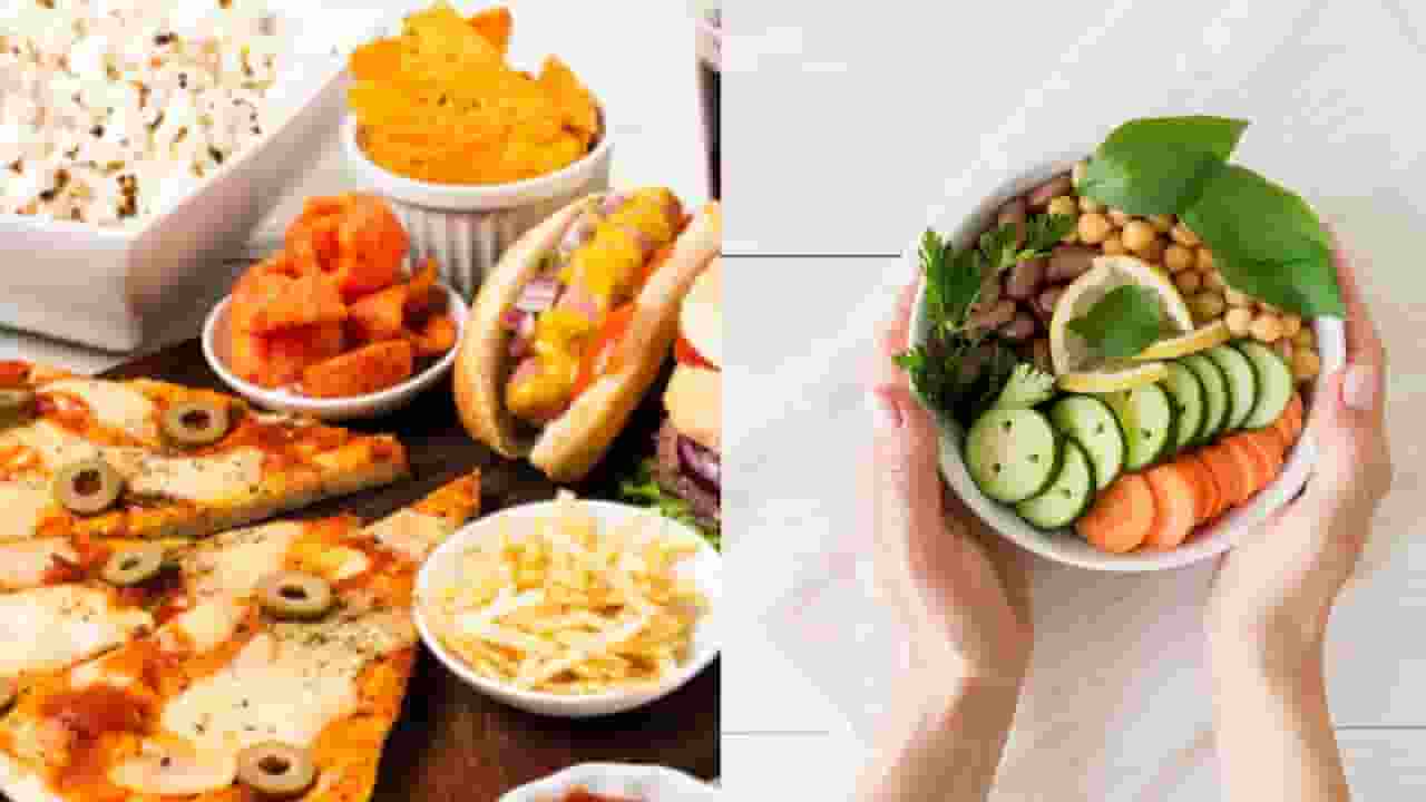 processed food vs healthy food