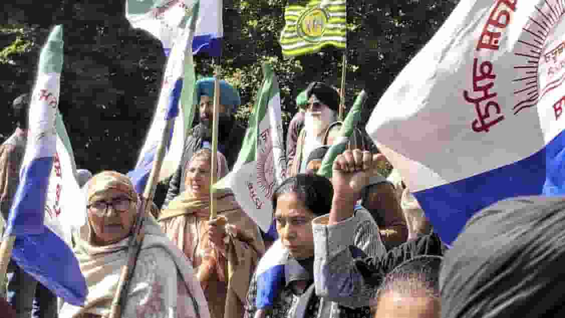 Farmers Protest 
