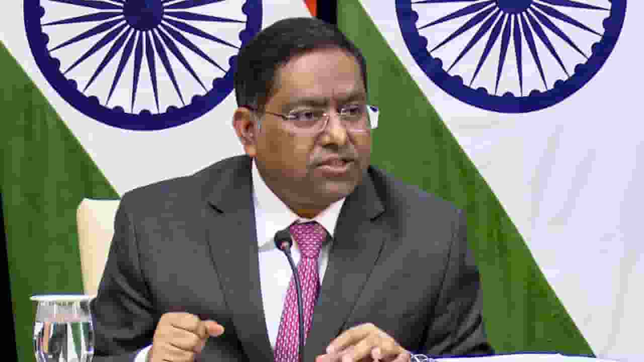 Randhir Jaiswal । Photo Credit: PTI