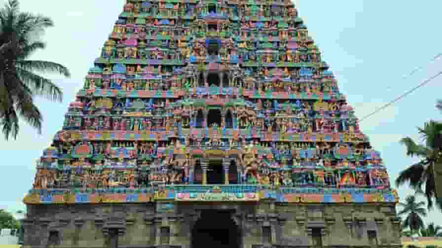 Mayuranathaswami Temple gate 
