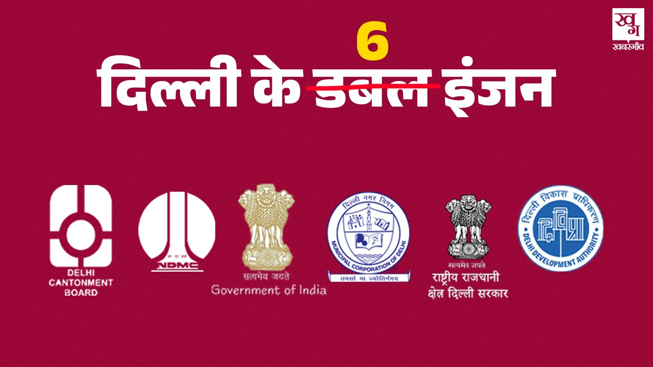 डबल इंजन नहीं, 6 इंजन से होगा दिल्ली का विकास? समझिए प्रशासनिक पेचीदगी delhi administrative issues