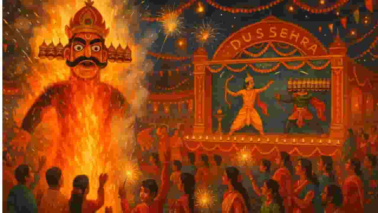 दशहरा 2025: कब और कैसे करना है पूजन? जानें वैदिक मुहूर्त Representational Picture