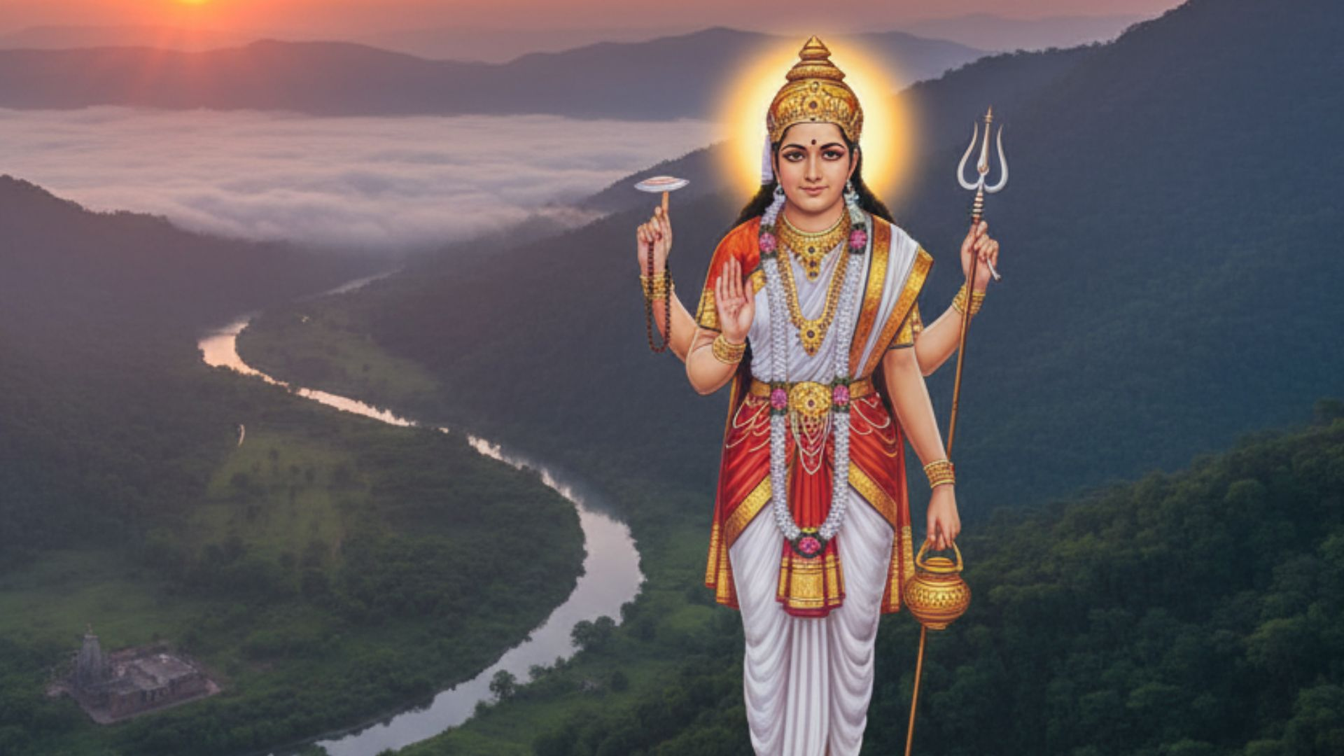 मां ब्रह्मचारिणी का सबसे प्रसिद्ध मंदिर, जहां चढ़ता है कद्दू का भोग Maa Brahmacharini