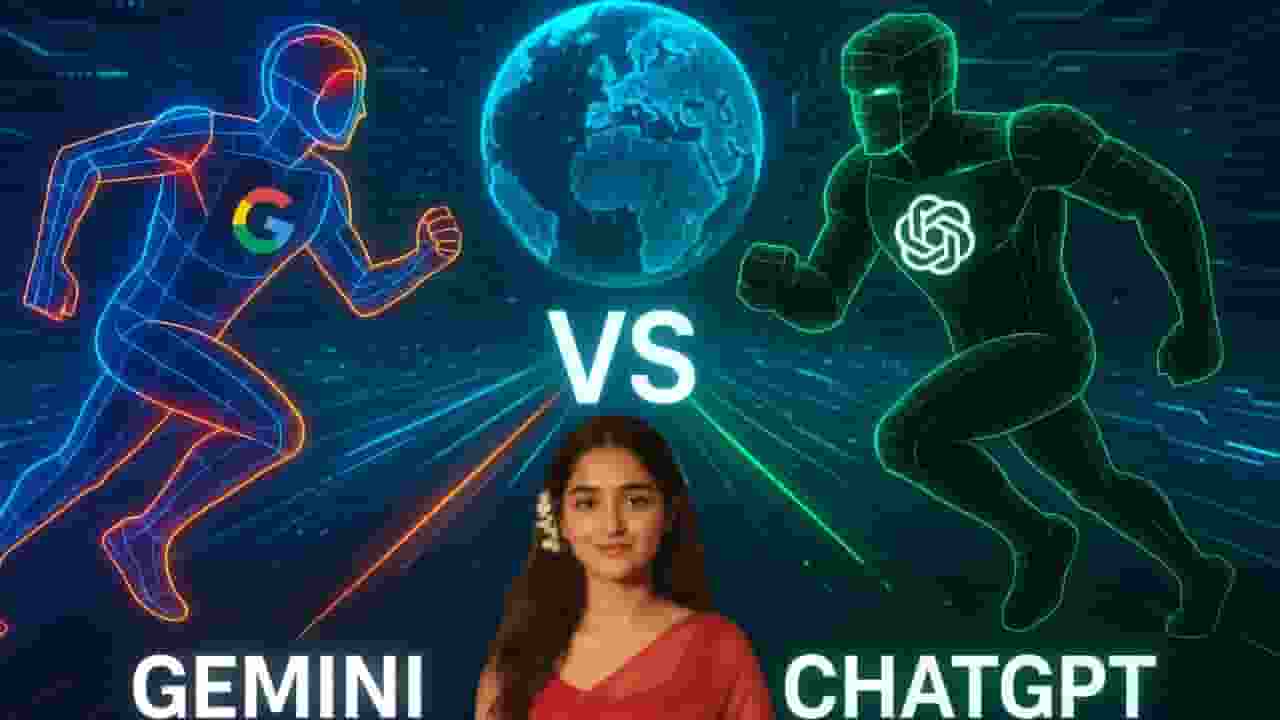 Gemini के सहारे AI की दुनिया में ChatGPT को पीछे कर देगा गूगल?  Gemini vs ChatGPT