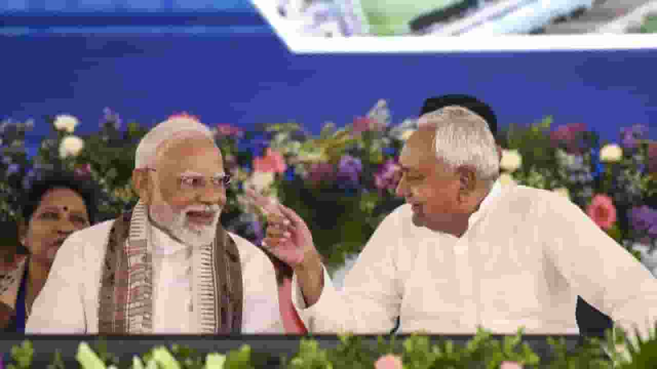 Narendra Modi and Nitish Kumar