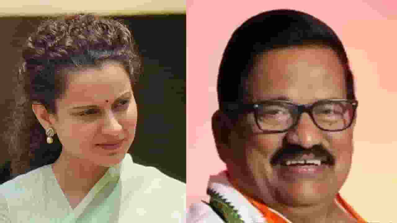'कंगना आए तो थप्पड़ मारना', कांग्रेस नेता का विवादित बयान Kangana Ranaut and KS Alagiri.
